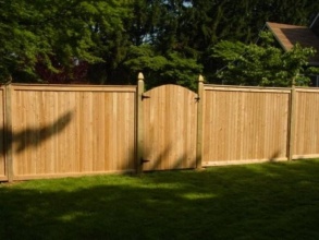 Деревянный забор сплошной 12 метров фото в Менделеево