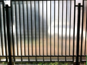 Сварные заборы с поликарбонатом 50 метров фото в Менделеево