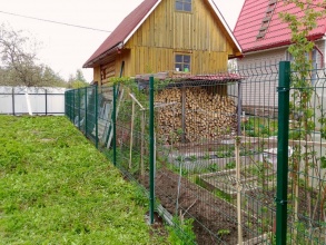 3D заборы 15 метров фото в Менделеево